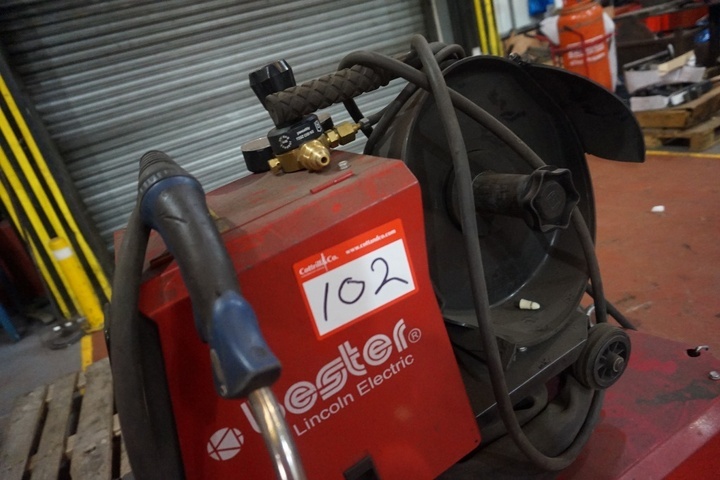 Lincoln Magster Bester 450 Mig Welding Set