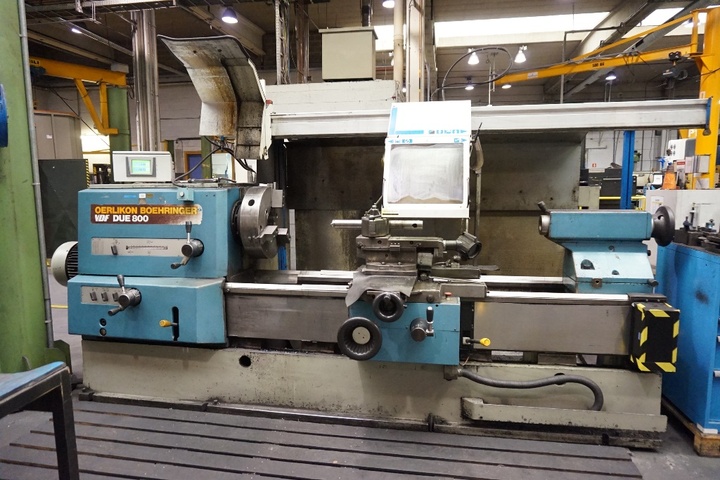 Oerlikon Boehringer VDF Due 800 Lathe