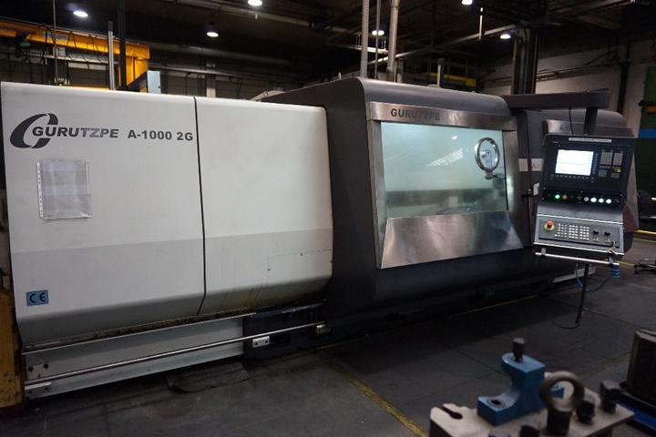 Gurutzpe A-1000 2G Lathe with Siemens Sinumerik Control
