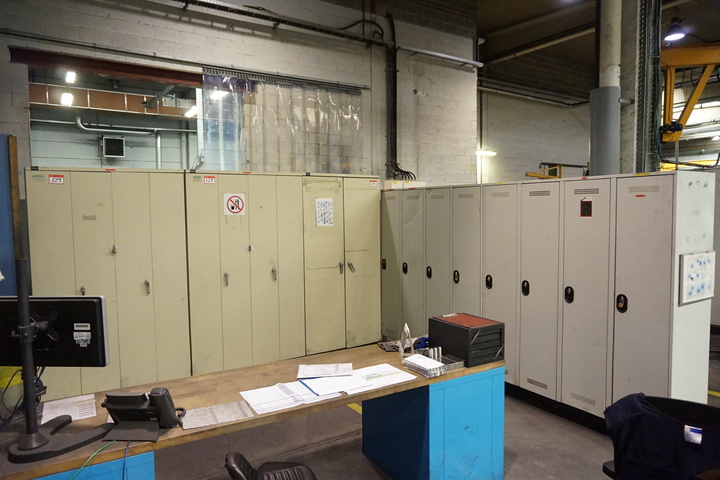(8) x Lockers and (3) x Cabinets
