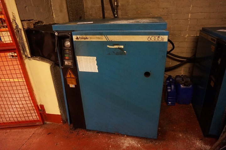 CompAir Broomwade 6000E Compressor with Dryer & Air Receiver