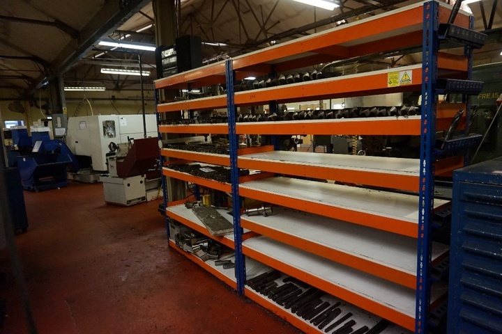 2 Bays of Racking, 1.55m x 450mm x 2m high