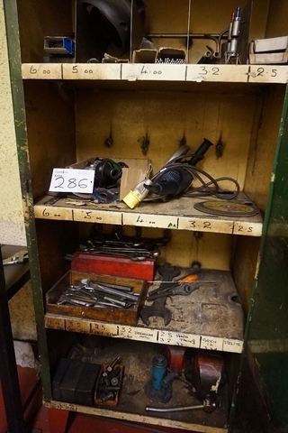 Welding Rods, Welding Cupboard & Grinders