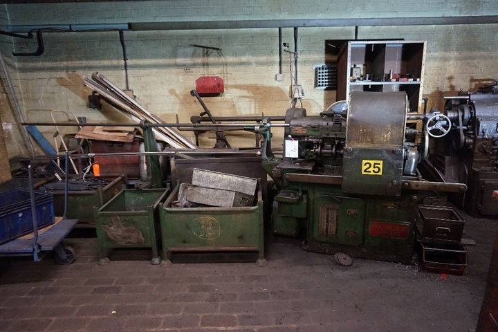 BSA Auto Screw Machine with Barfeed