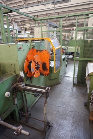DeANGELI Twin 400mm Coiling Head Respooler/Packager with 1250mm Payoff