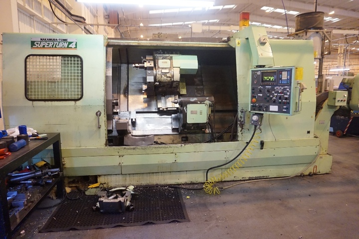 Nakamura Super Turn 4 CNC Lathe with Fanuc OT Control