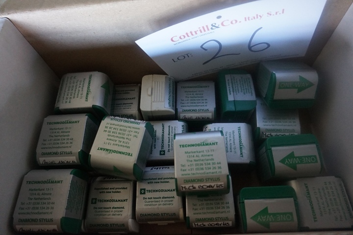 Quantity of Techno Diamond Etching Stylus for Hell Gravure Systems HelioKlischograph Engravers.