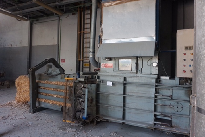 HF 90/22kw Horizontal Baler to produce 3m x 1m x 1m Bale