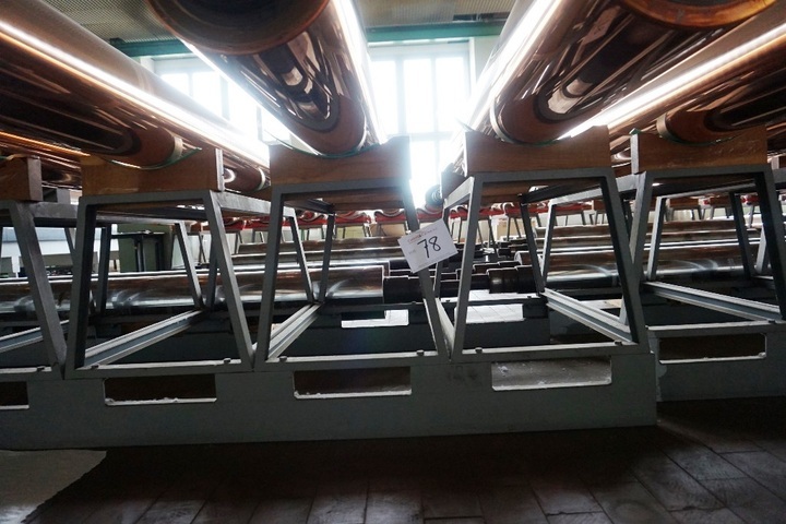 Stand for 4 Gravure Cylinders