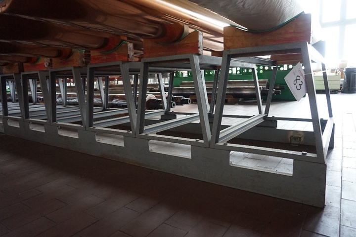 Stand for 8 Gravure Cylinders