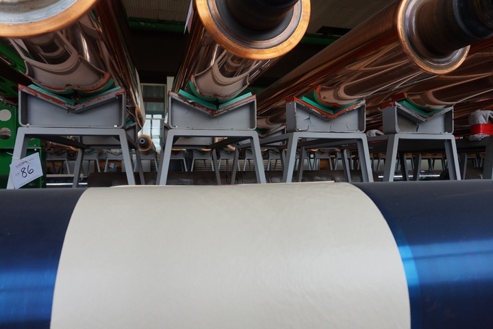 Stand for 4 Gravure Cylinders