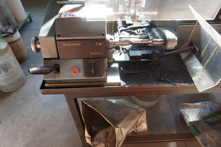 TECNOMAC P38 Bobbin Winders with Bucket Payoff