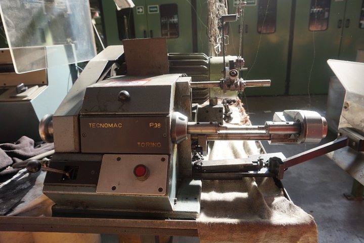 TECNOMAC P38 Bobbin Winders with Bucket Payoff