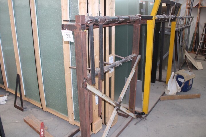 (3) Static Glass Storage Units