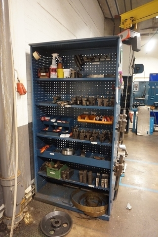 Cupboard of Large Qty of Quick Change Tooling