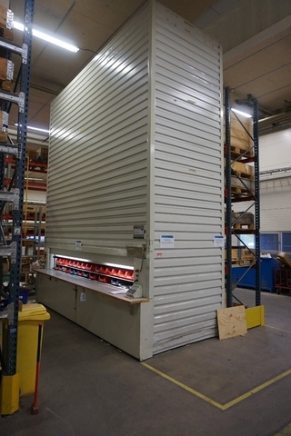 Constructor Vertical Parts Storage Carousel