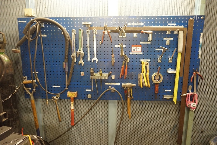 Cabinet with Hand Tools & Welding Accessories