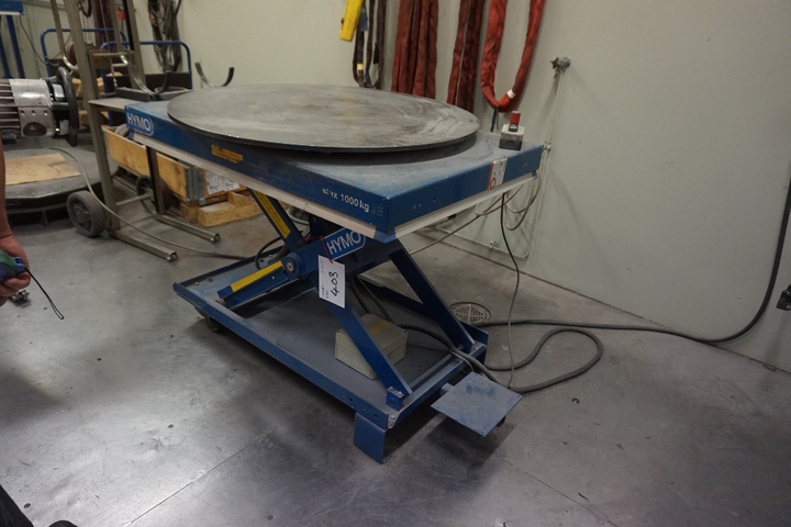 Hymo AX10-8/6-800T Hydraulic Table