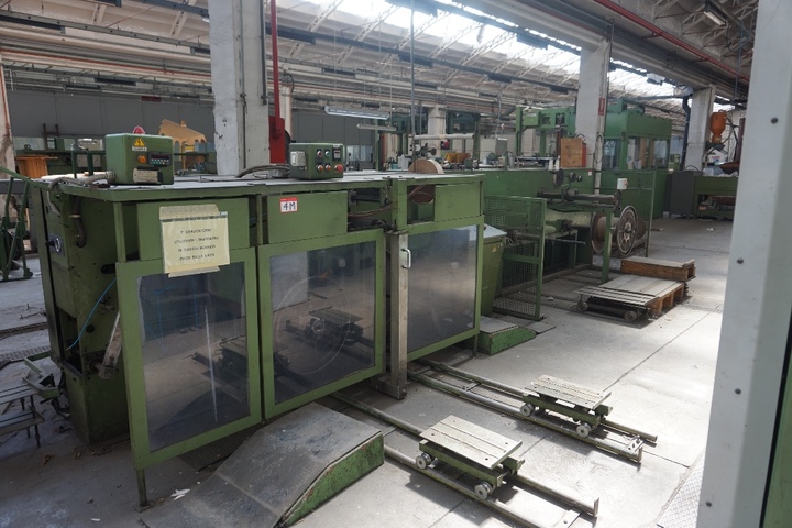 NOKIA MAILLEFER Bobinoir JGd 630mm Parallel Axis Dual Reel Take-Up