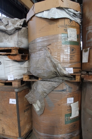 Approx 1300 kg of Plastic Material COGEGUM AFR/12 Color Black