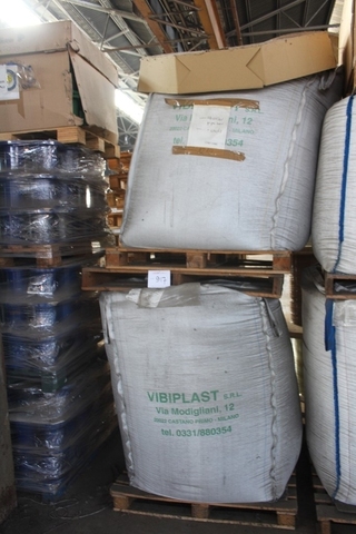 2610 kg of Plastic Material VB – 01/B1 Color Grey 7001