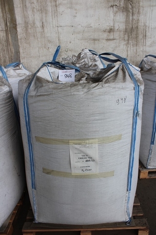 2600 kg of Plastics Material VB 33 Colour Grey 7035