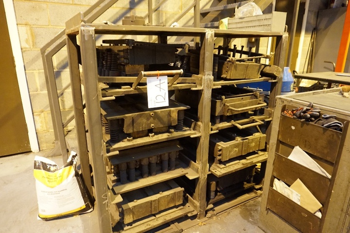 Storage Unit with Qty of Press Tools