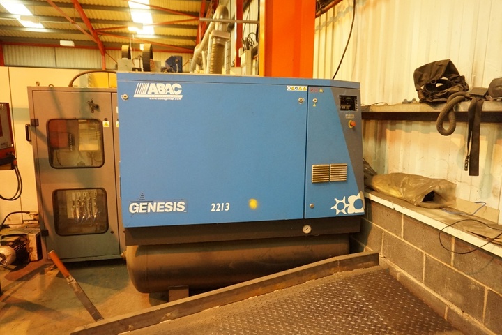 ABAC Model Genesis 22 Rotary Screw Packaged Air Compressor