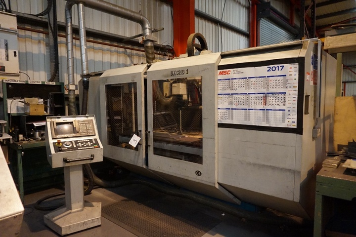 Wadkin Model UX 1691 Four Axes CNC Router / Machining Centre