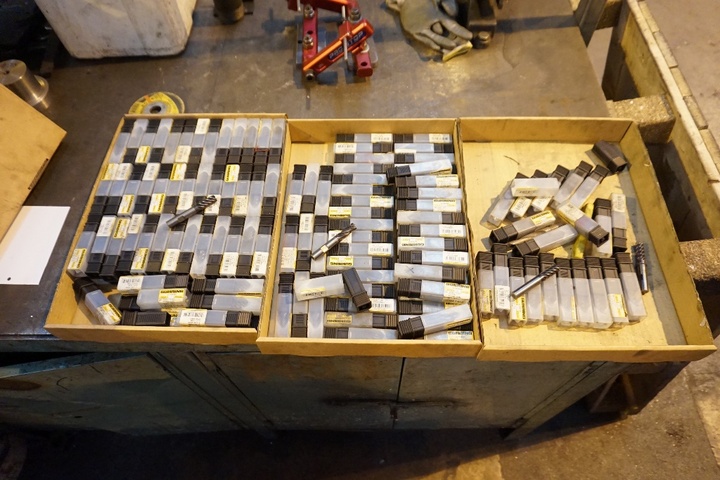 Qty of Cutters & Taps