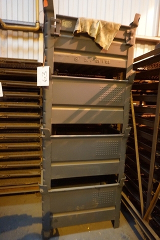 (4) Storage Skips 500mm x 820mm x 500mm high approx.