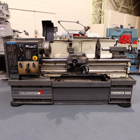 Colchester Triumph 2500VS Gap Bed Centre Lathe