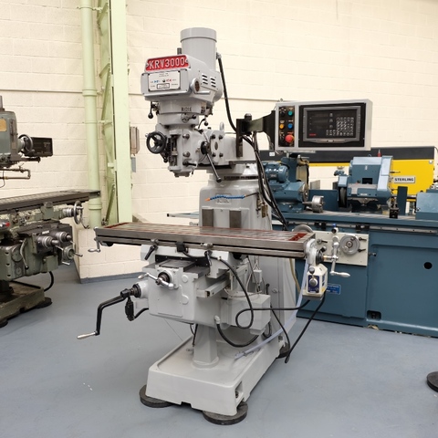XYZ KRV 3000 Turret Milling Machine