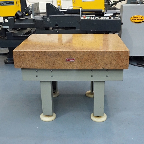 The Surface Flatness Co, Pink Granite Surface Table