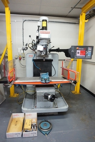 XYZ KR-B2 SMX 3500 CNC Turret Mill
