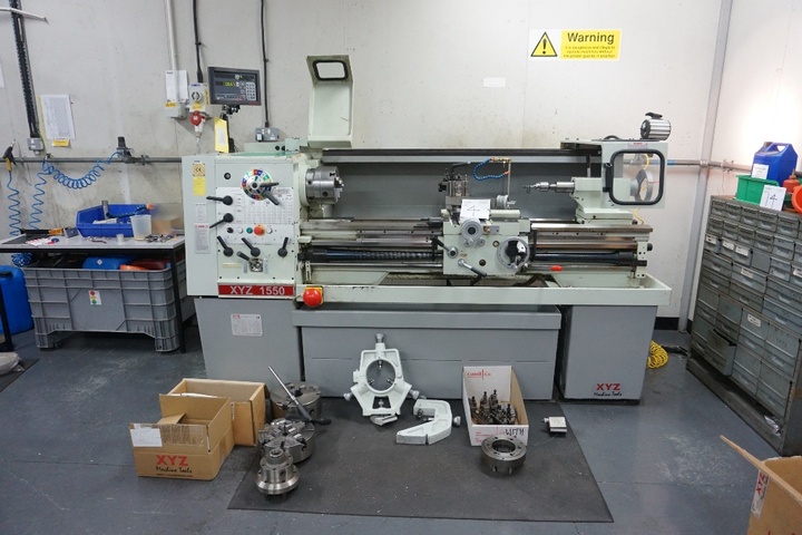 XYZ 1550 Gap Bed Lathe