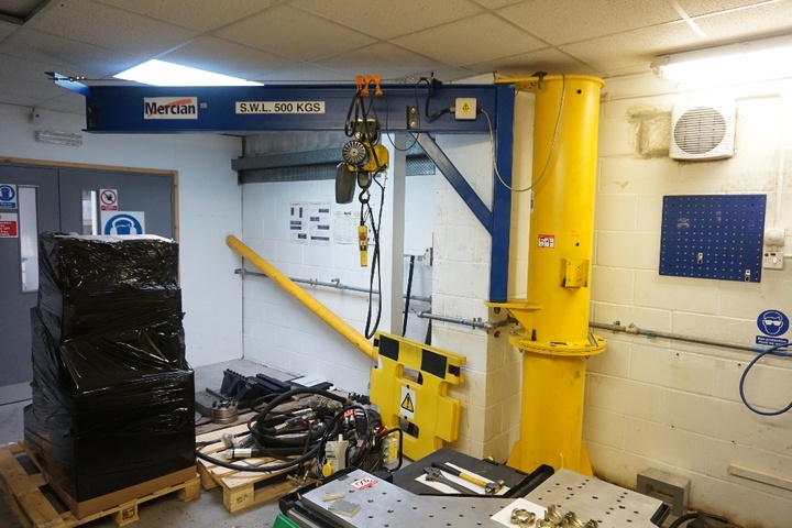 Mercian 483 60 x 60 Jib Crane SWL 500kg