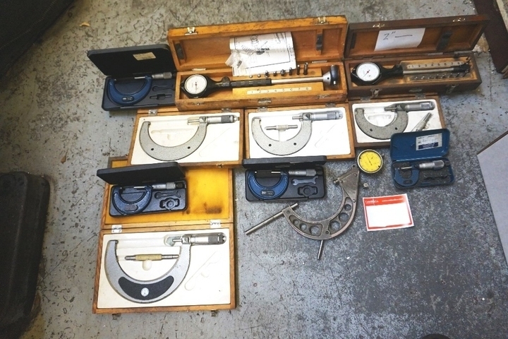 Qty of Depth Gauges and Micrometers