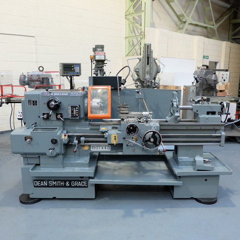 Dean Smith & Grace 1307 x 40 Gap Bed Lathe