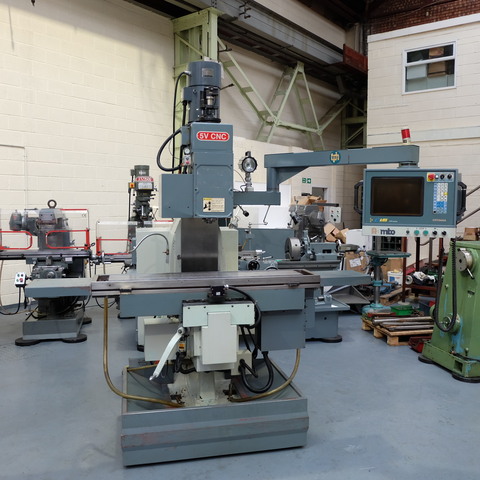 Rambo Type 5V CNC Vertical Milling Machine