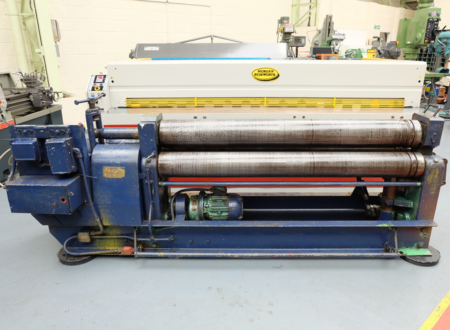 Powered Pyramid Sheet Metal Bending Rolls