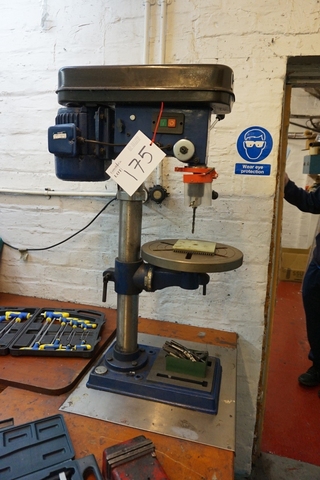 Draper D16/16 240V Pillar Drill with  Drill Bits