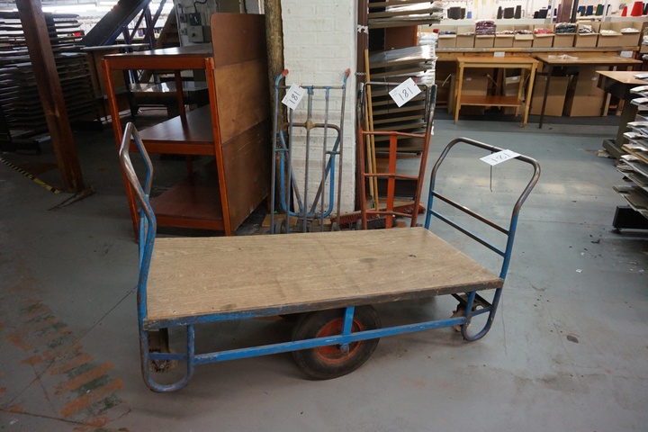 Folding Pedestrian Sack Truck, Pedestrian Sack Truck and Single Axle Platform Trolley