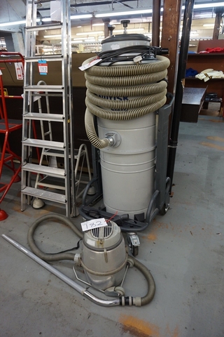 Nilfisk GM80 Industrial Vacuum Cleaner and Nilfisk S3B 240V Industrial Vacuum Cleaner (2012)