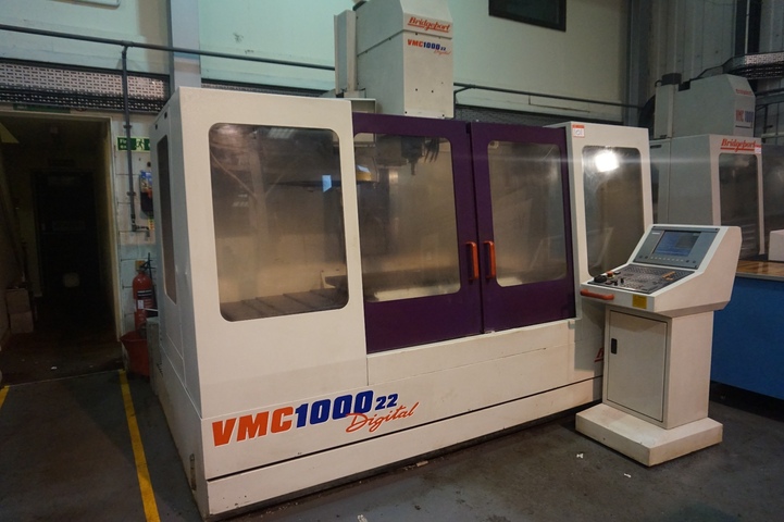 Bridgeport VMC 1000 22 Vertical Machining Centre with Heidenhain 426 Control