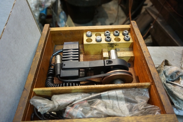 Rotary Attachment for Spark Eroder