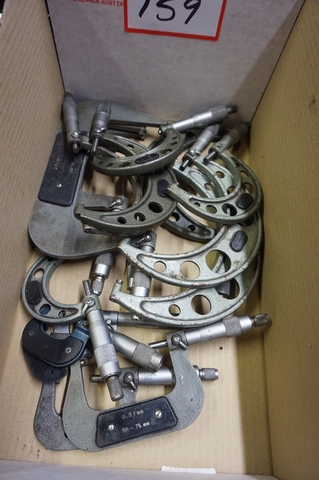 Qty of Imperial Micrometers