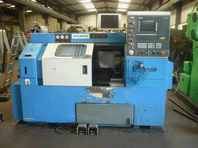 Hyundai HIT 15S CNC Lathe with Siemens 840C Control