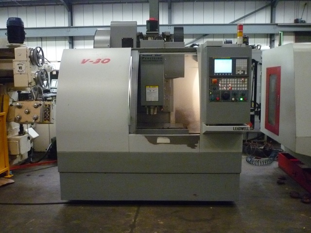 Leadwell V-30 Vertical Machining Centre with Fanuc Oi-MC Control