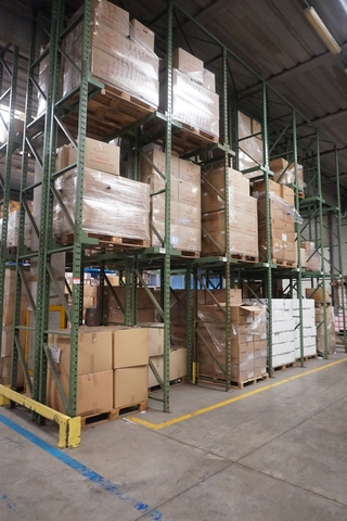 Green Racking (6 Bays)